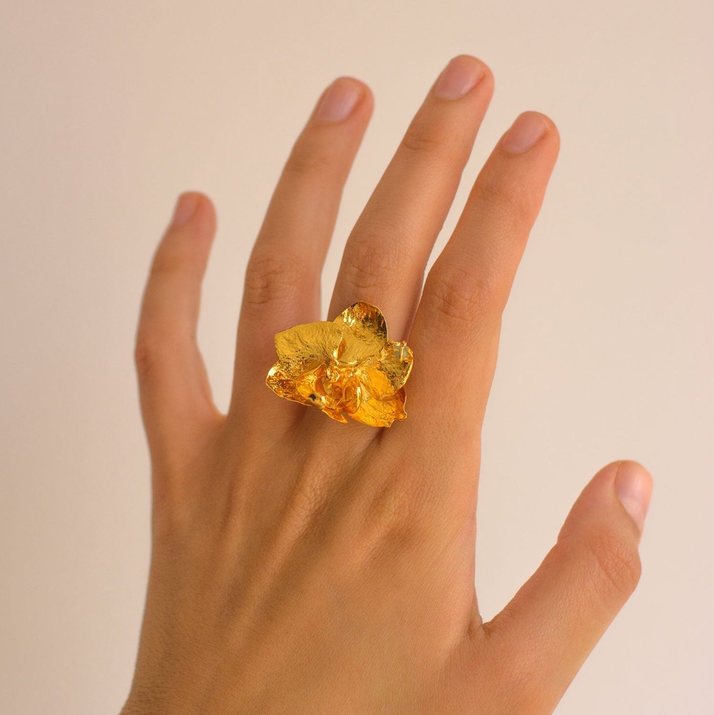 Anillo Orquidea Phalaenopsis Baby Esmeralda