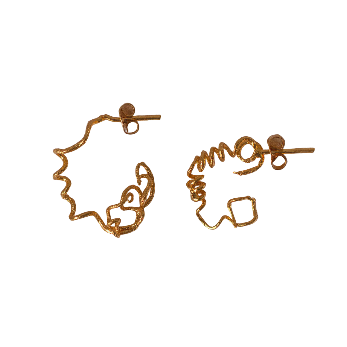 Aretes Candonga Enredadera Medianos