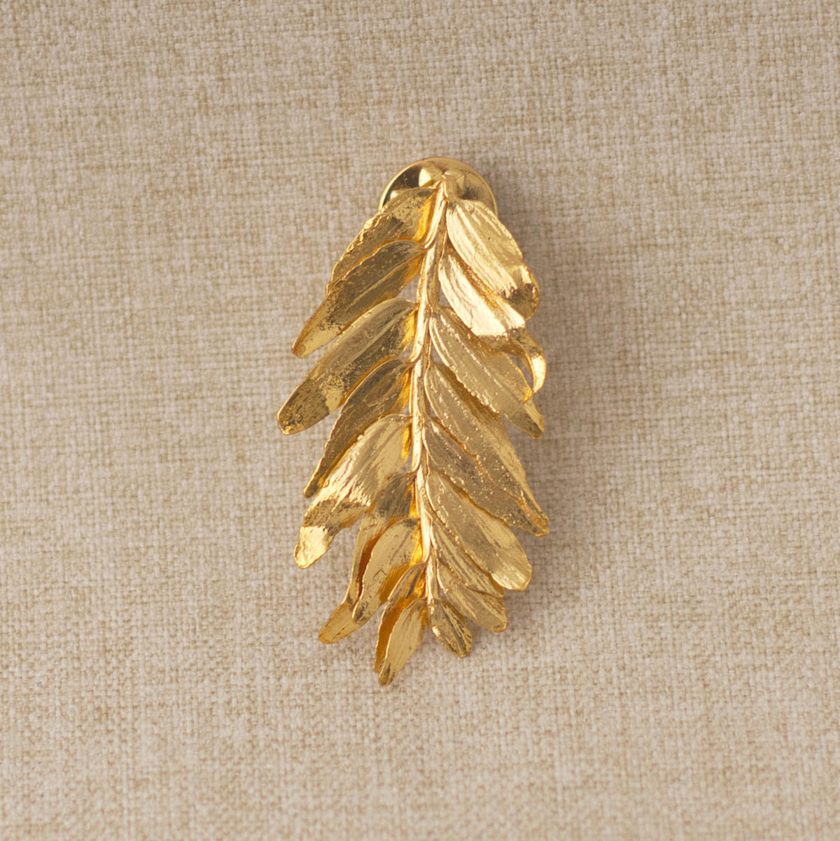 Broche Prendedor Hoja Helecho