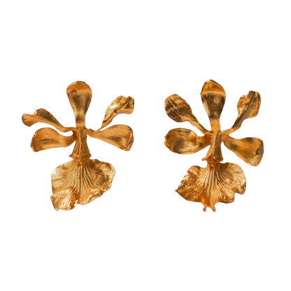 Aretes Orquidea Encyclia Cordigera