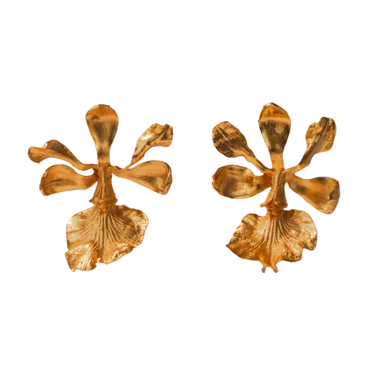 Aretes Orquidea Encyclia Cordigera