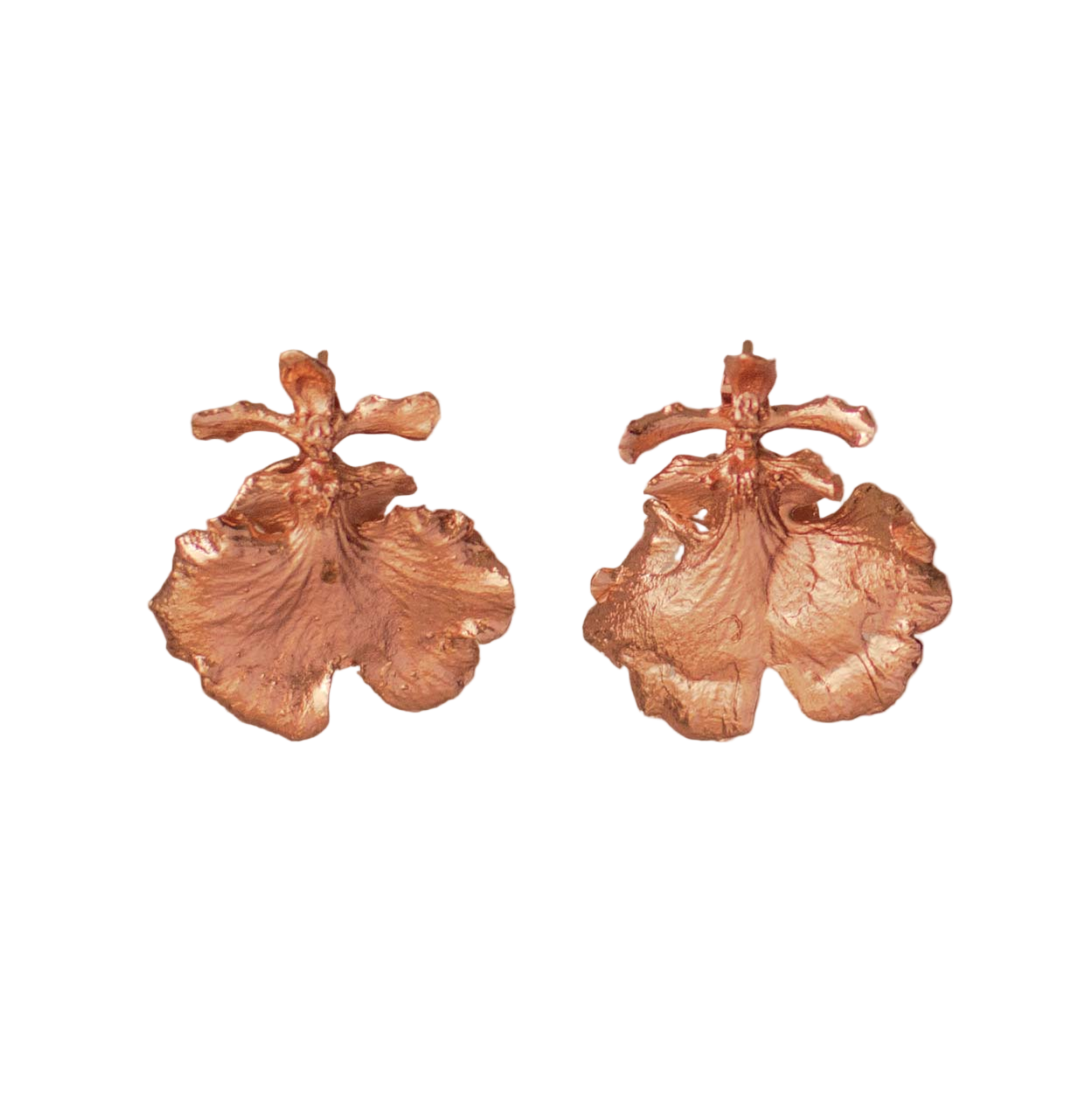 Aretes Topo Orquidea Dama Danzante