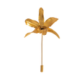 Broche Prendedor Orquidea Lluvia de Cereza