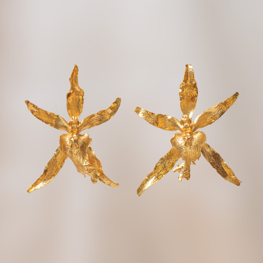 Pendiente Orquidea Brassia