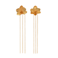 Pendientes Orquidea Phalaenopsis Cadena