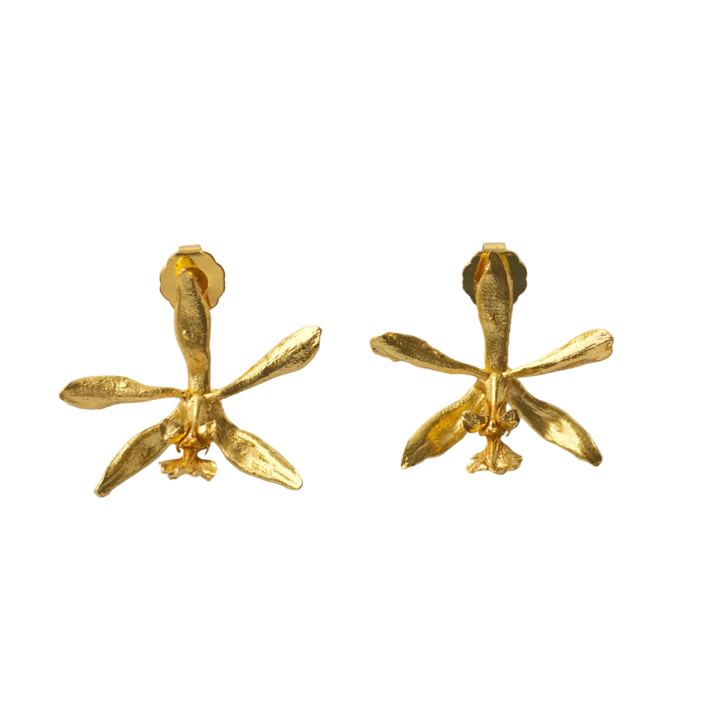 Pendientes Orquídea Encyclia Oncidioides