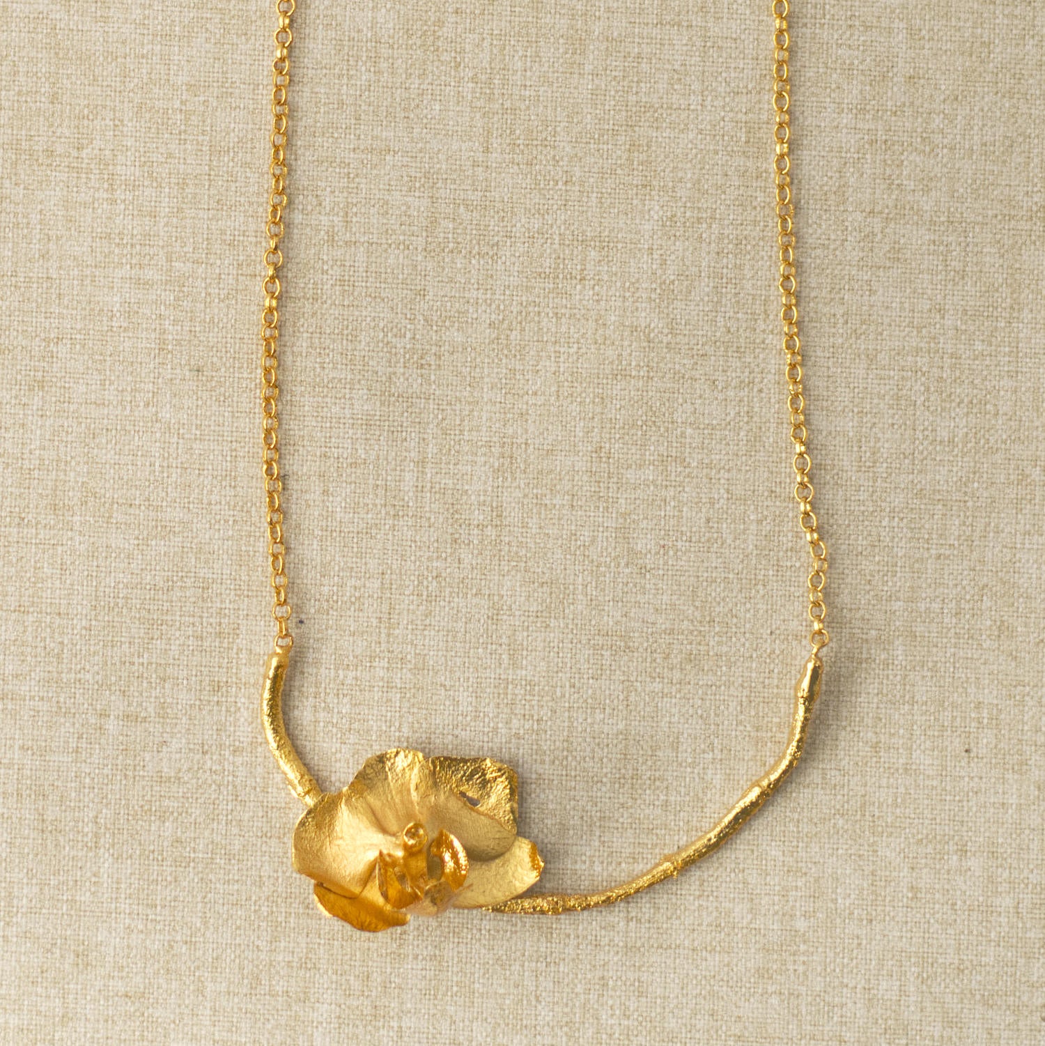 Collar Arco Ramita Orquídea Phalaenopsis Baby