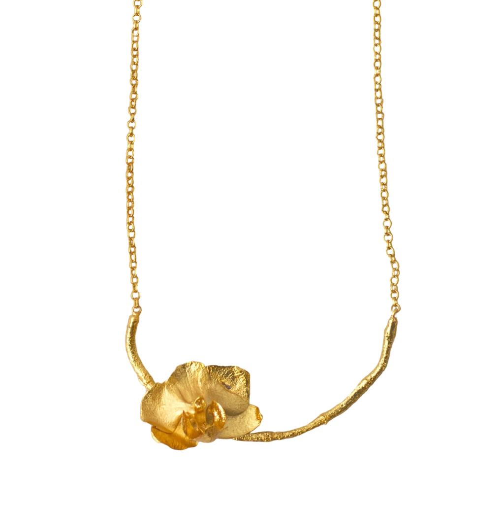 Collar Arco Ramita Orquídea Phalaenopsis Baby
