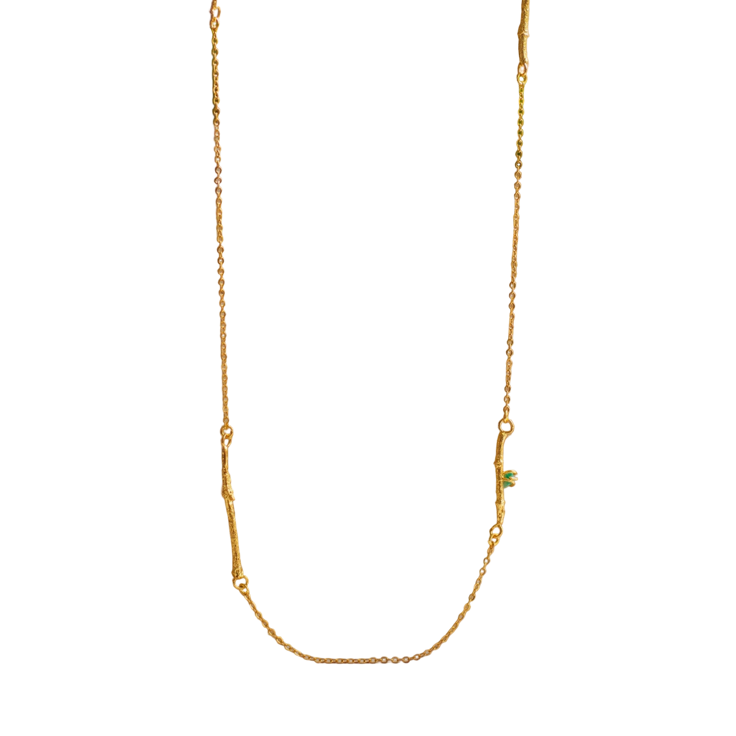 Collar Ramitas Eucalipto Esmeraldas