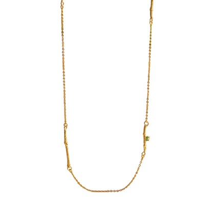 Collar Ramitas Eucalipto Esmeraldas