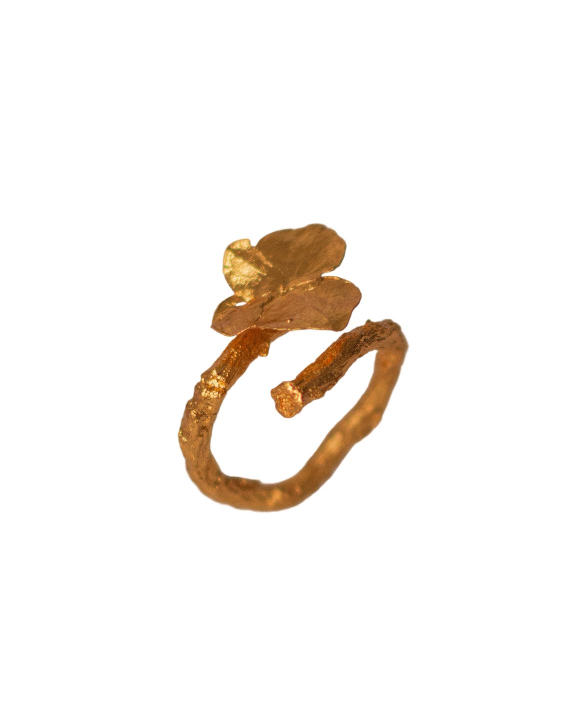 Anillo Hortensia Mini Natural