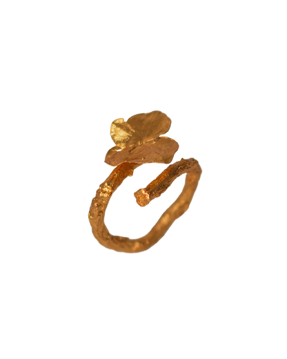 Anillo Hortensia Mini Natural