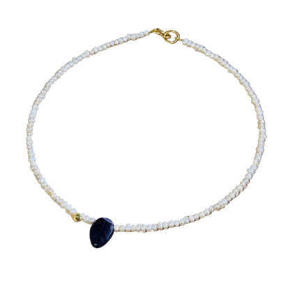 COLLAR CHOKER PERLAS ESMERALDA