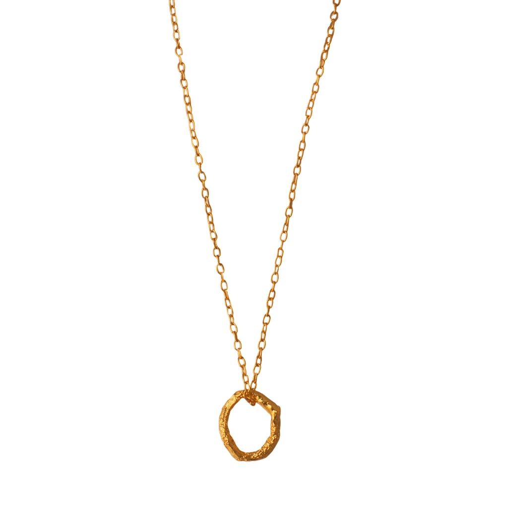 Collar Gargantilla Aro Ramita Palma