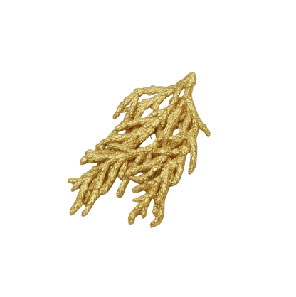 BROCHE PRENDENDOR HOJA PINO