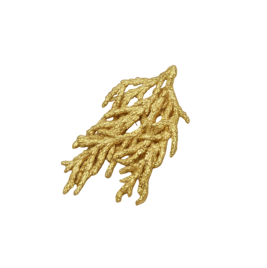 BROCHE PRENDENDOR HOJA PINO