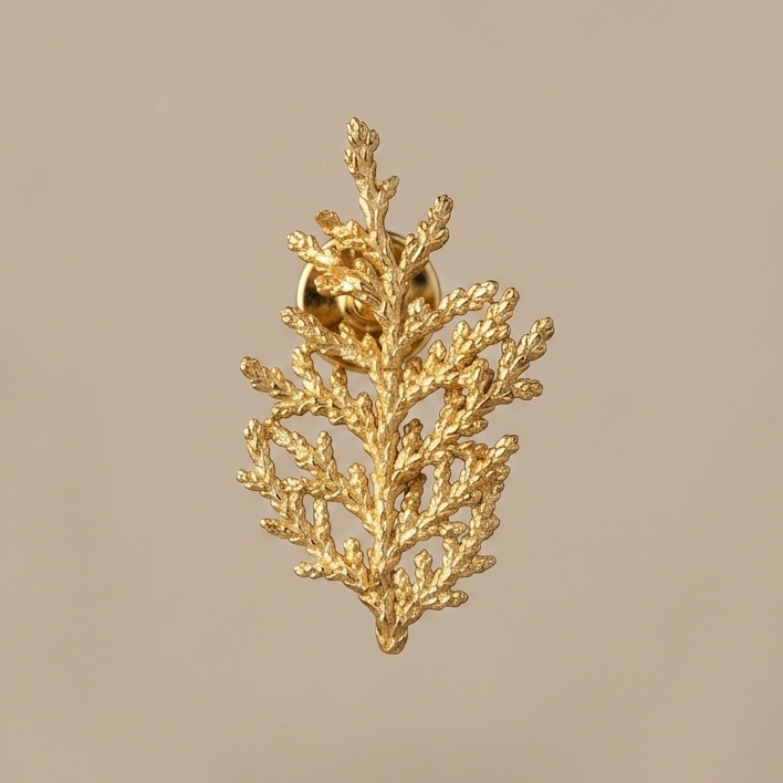 Broche Pin Hoja de Pino